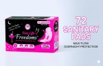 72 SANITARY PADS